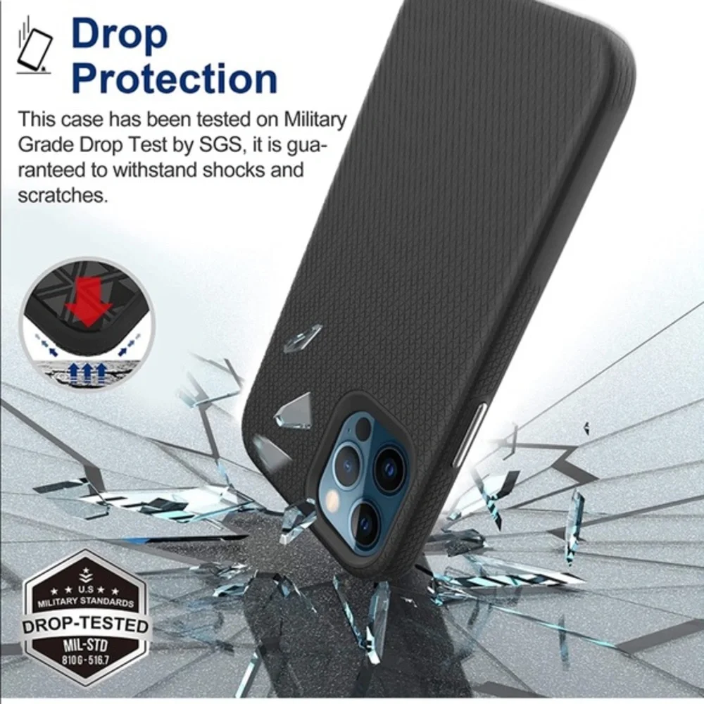 iPhone 12 / 12 Pro Case Tough Rugged Shockproof